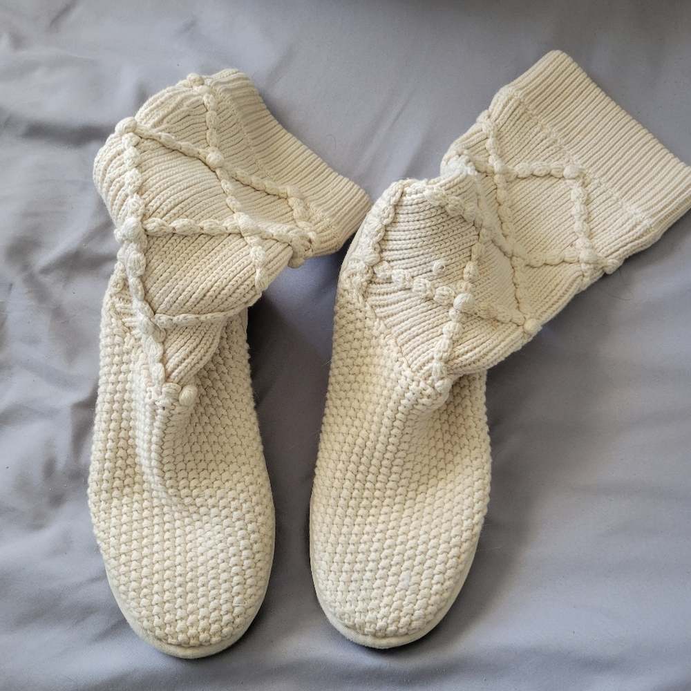 UGG Australia knit boots